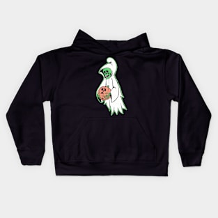 Jack Ghoul Lantern Kids Hoodie